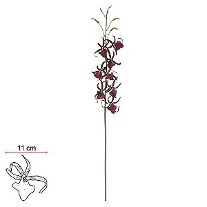 H.ORQUIDEA SPIDER C/COAT X8 (PURPURA) 72cm (FLORARTE)