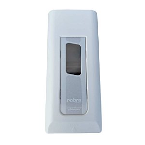 Dispenser p/sabonete liq./alcool gel 800ml.(c/ reserv. valv. XPRO)branco Street - Nobre