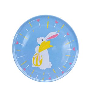 Prato Melamina Pascoa Raso Colorido 25,5D Florarte