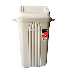 Lixeira Basculante Plástico 30 Litros AT2730 Atlas