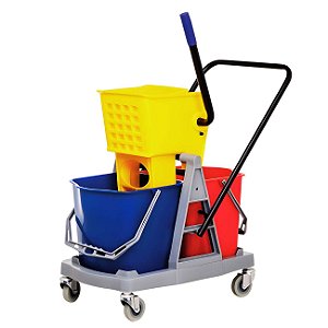 Carro Limpeza - Balde Duplo Espremedor - 34 Litros - Nobre 31249