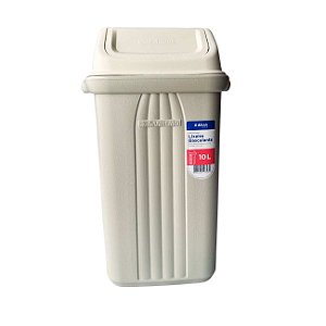 Lixeira Plástica 10L Com Tampa Basculante Atlas