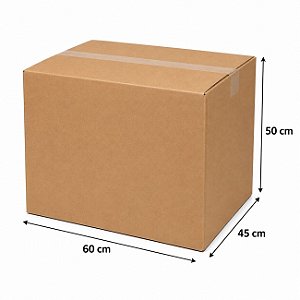 Caixa De Papelão Para Mudança 60X45X50cm