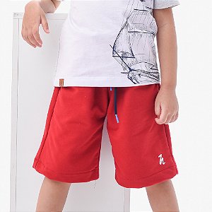 Bermuda Infantil Masculina Moletinho Hommer