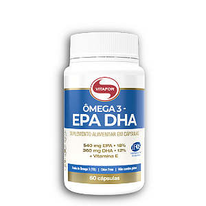 Omega 3 EPA DHA - 60 cap - Vitafor