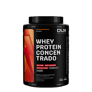 Whey Protein Concentrado - Pote 900g (DUX)