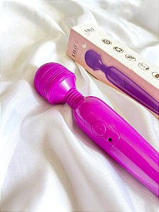 VIBRADOR VARINHA MÁGICA - 10 vibrações Recarregável
