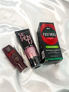 KIT ORAL - Sedenta Oral | Spray Garganta Profunda | Yummy