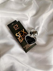 KIT SEX BACK - Gel Dessensibilizante + Plug Coração P