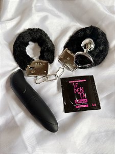 KIT SEDENTA SELVAGEM - Golfinho | Algemas | Plug Jóia | Sedenta Selvagem