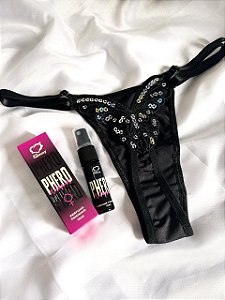 KIT BORBOLETA I - Calcinha Borboleta + Perfume Afrodisíaco