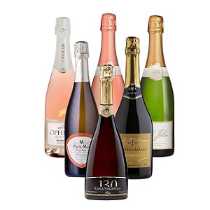 KIT ESPUMANTES PELO MUNDO