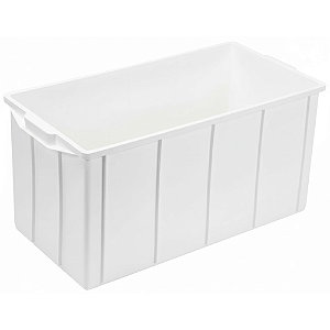 Caixa Plástica Empilhável 70 Litros Branca