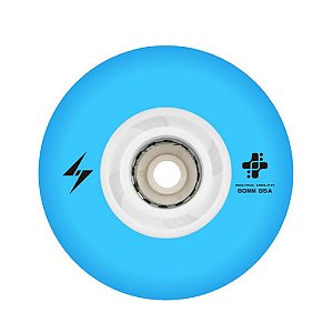 Roda de Led Micro New Flash - Azul (4 rodas) - 80mm