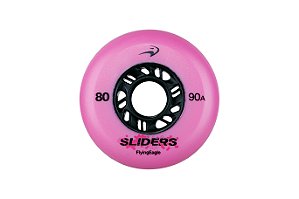 Rodas Flying Eagle FE Slider - 80mm 90a / Rosa (4 rodas)