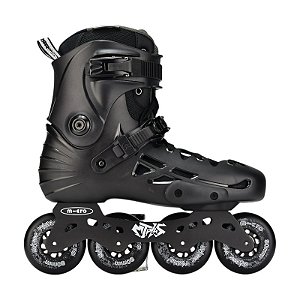 Patins Micro Skate MT Plus - Preto 80mm 85a