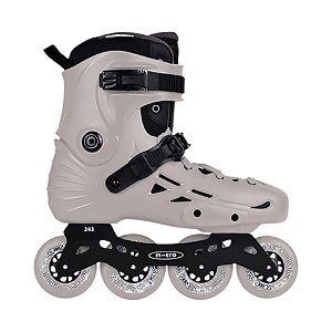 Patins Micro Skate MT Plus - Branco Areia 80mm 85a