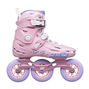 PRÉ-VENDA: Patins Flying Eagle F110 Eclipse Plus - Rosa 110mm