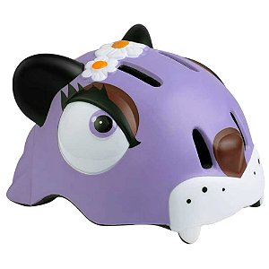 Capacete Infantil FlyingEagle KT In-Mold Ajustável – Pantera Roxo