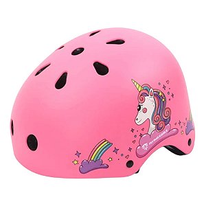 Capacete Infantil FlyingEagle Rider JR Ajustável - Rosa