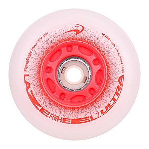 Rodas FlyingEagle LazerWheelz Ultra LED 88A SHR - Vermelha (4 Rodas)