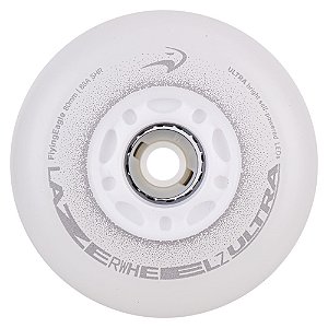 Rodas FlyingEagle LazerWheelz Ultra LED 88A SHR - Branca (4 rodas)