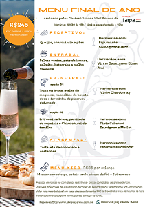 Almoço Harmonizado (adulto)