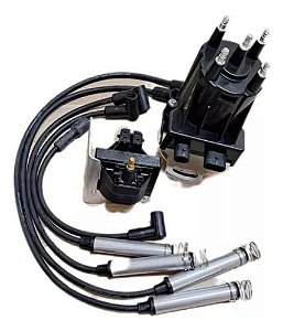 Kit Ignição Monza Kadett Distribuidor Bobina + Cabos De Vela