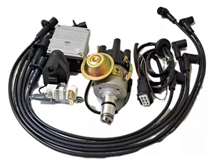 Kit De Ignição Eletrônica Variant + Cabos De Vela Sem Pino