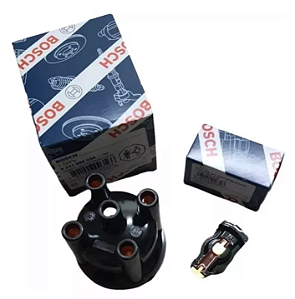 Kit Fiat 147 Uno Fiorino Tampa Distribuidor + Rotor Bosch