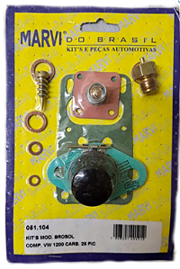 Kit Carburador Fusca, Sedan Solex 28-pic Vw 1200 Completo