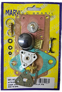 Kit Carburador Jeep Rural F75 4cc Ohc 40 Deis Ano 75 Gas