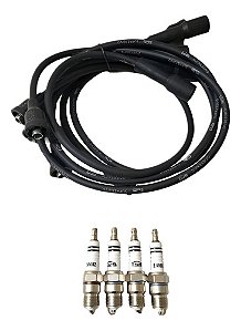Cabos De Vela Chevette 1.0 1.4 1.6 + Velas Gasolina Completo