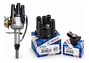 Distribuidor Ignição Jeep 6cc Com Tampa Rotor Bosch Original