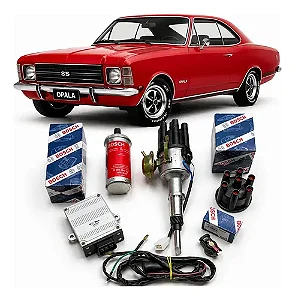 Kit Ignição Opala 6cc + Kit Bosch Completo