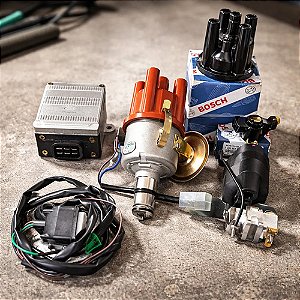 Kit Ignição Eletronica Vw Fusca Completo Tampa Rotor Bosch