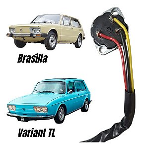 Comutador De Ignição Miolo Vw Variant Tl, Chicote Longo Euro