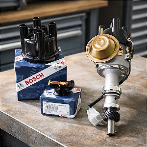 Distribuidor Ignição Jeep Maverick 4cc + Tampa E Rotor Bosch