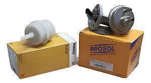 Kit Bomba Opala 4100 6cc Brosol + Filtro Mahle Novo