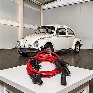 Cabos De Vela Vermelho Fusca 1300 1500 1600
