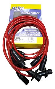 Cabos De Vela Vermelho Kombi 1300 1500 1600