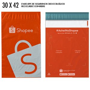 Kit 2500 Envelope De Segurança 30x42 Coex Camada Inviolável