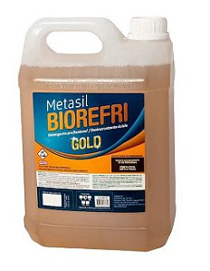 Detergente Desincrustante Metasil Biorefri Gold - 5 Litros