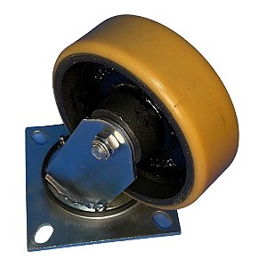 Rodízio Sem Freio e Fixo - Poliuretano - D6"xL2" - GM62RPOR