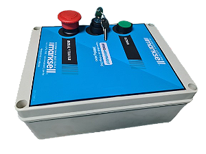 Botoeira Adesiva Azul MKS-6000PNDEF