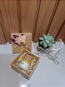 Mini Kit Vela Aromática Leiteirinha – 40g