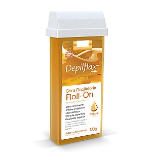 Cera Roll-on Depilflax Natural 100g
