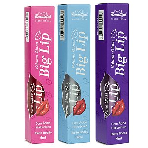 Big Lip Volume Gloss Labial Face Beautiful 4ml