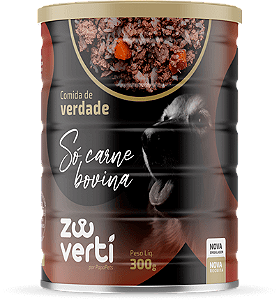Só carne bovina (300g) - Zooverti