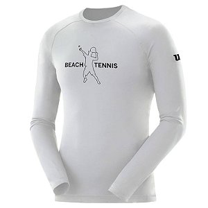 Camiseta Beach UV LS Masculina Wilson